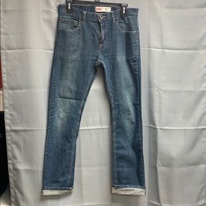 Levi’s 511 29x29 slim jeans cuffed used dark blue